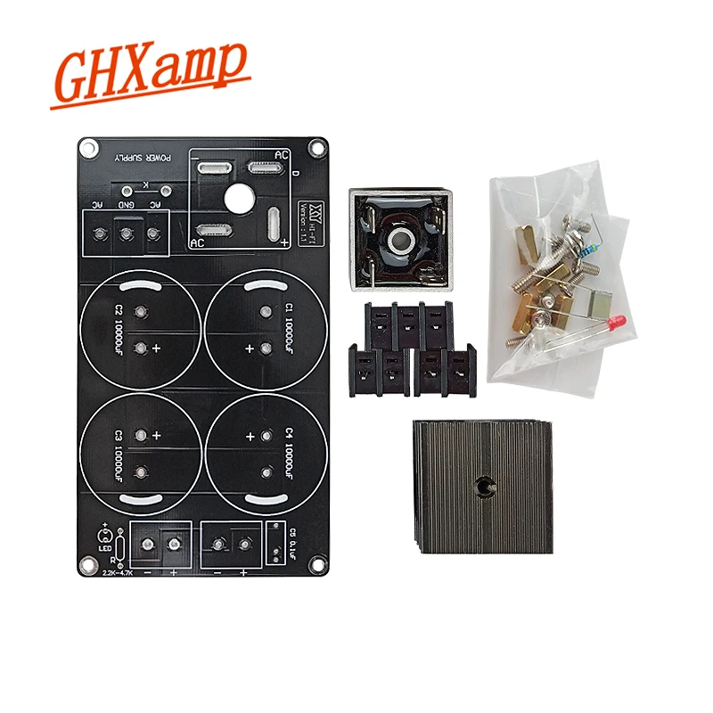 

GHXAMP Single Power Rectifier Filter Board DIY Kits Fever Large Current For 1969 Amplifier 50A