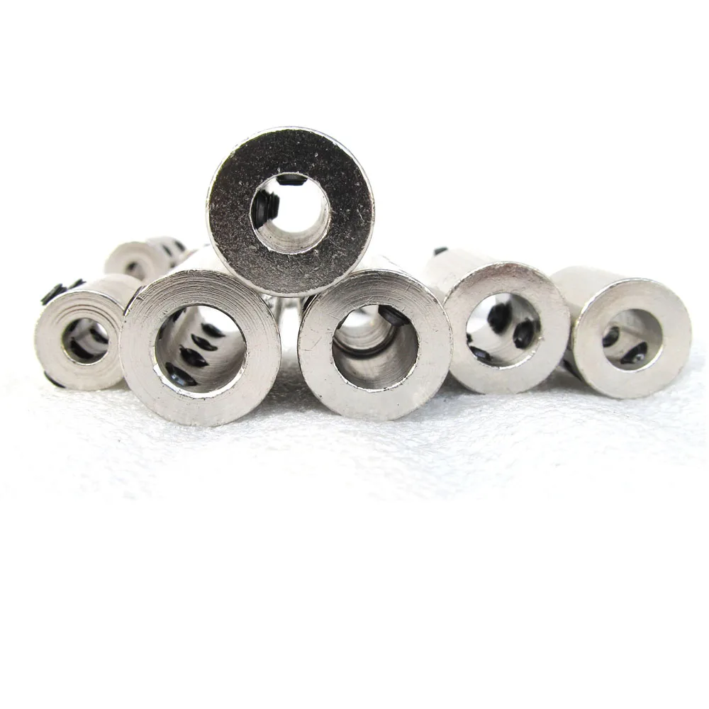 Long steel Rigid coupling Inner bore diameter 10mm 12mm*12mm 10mmx12mm OD 22mm L 46mm motor shaft connecting connection coupler