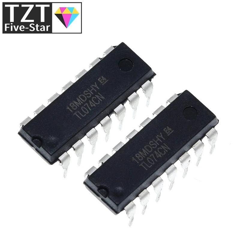 TZT 10/30 Stück TL074CN TL074 074CN – Detail 2