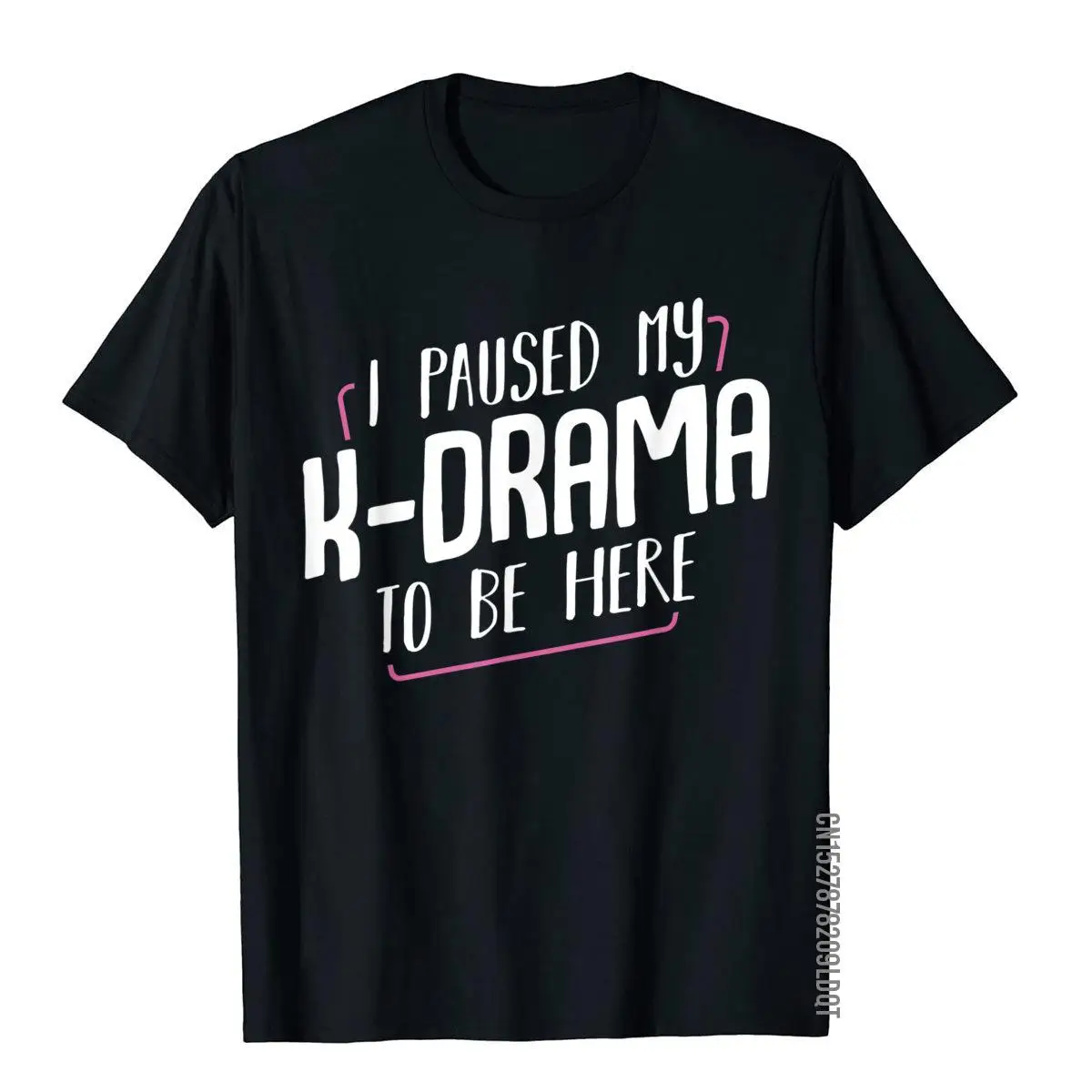 I pause My k-drama To Be Here camiseta de televisión k-pop de película coreana, camisetas de cumpleaños para hombres, camisetas de algodón,