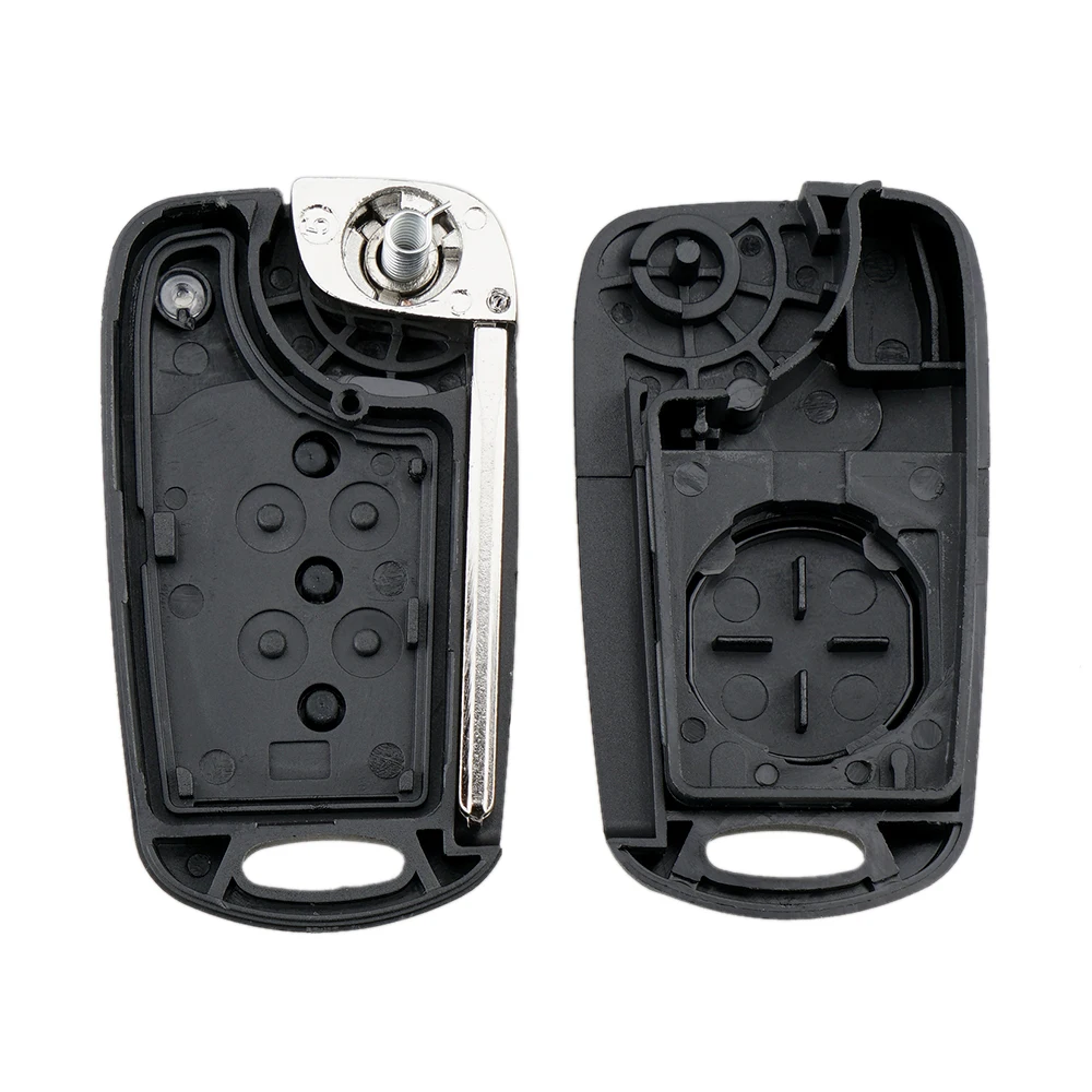 Carcasa de llave remota de coche, 3 botones, sin cortar, reemplazo para KIA SOUL 2010-2013 Hyundai I30 IX35 Kia K2 K5