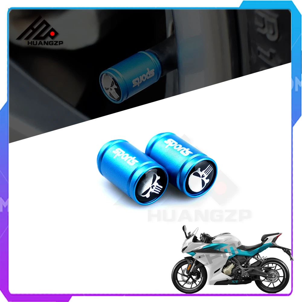 For CFMOTO 650NK 650 NK 150NK 150 NK 250SR/400/250/MT/TR MOTORCYCLE Aluminum Wheel Tire Valve caps High quality