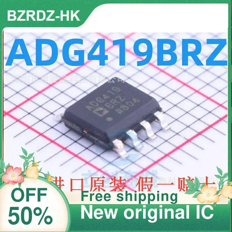 ADG419BR ADG419BRZ ADG419 SOP8 ، IC الأصلي الجديد ، 20