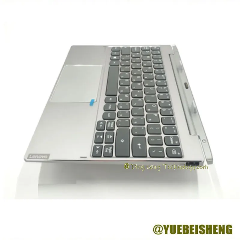 YUEBEISHENG         New for lenovo Ideapad MIIX320 MIIX325 Palmrest RU Russian keyboard topcase upper cover Bottom case Assembly