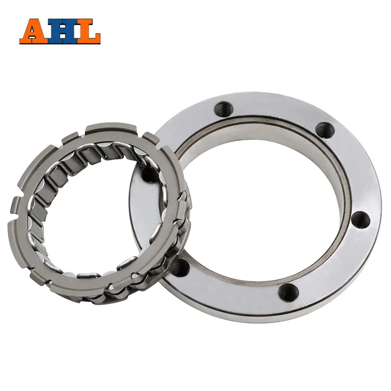 AHL Motorcycle One Way Starter Clutch Assy Flywheel Beads Bearing Roller For Kawasaki KLR650 1987-2017 13216-0044 42034-1094