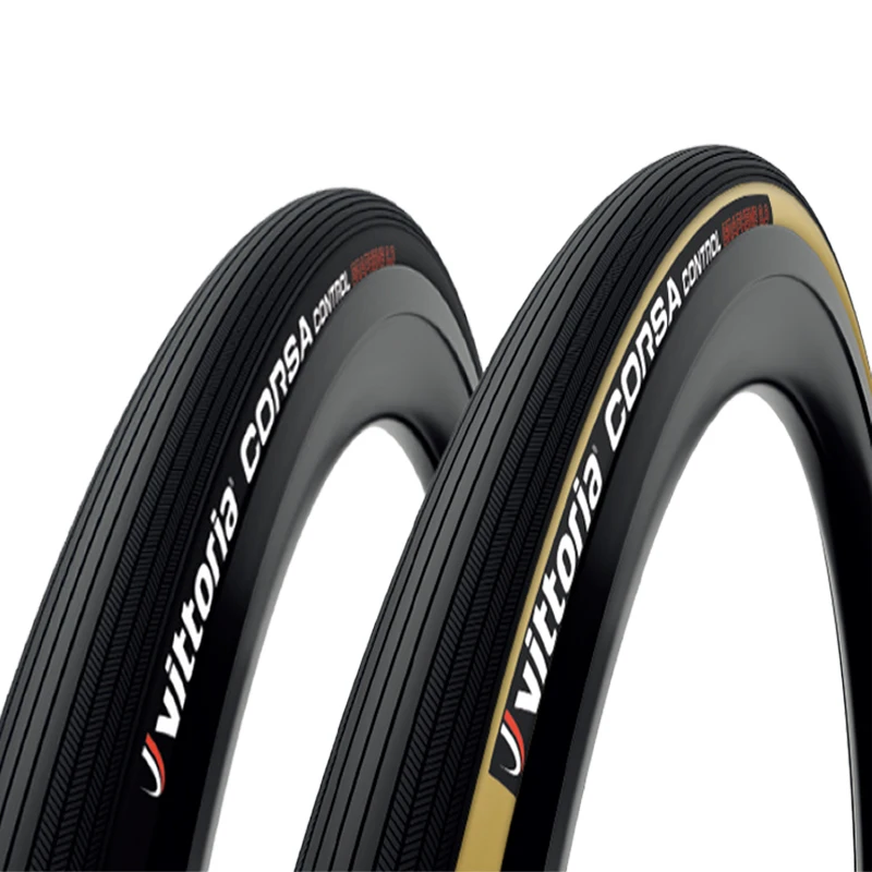 Vittoria CORSA CONTROL Road Bike Tire 700×25C/28C 320TPI  Graphene2.0  Black/Turmeric Tire Folded  Bicycle Competitio