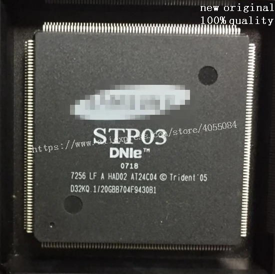 STP03 STP03 совершенно новый и оригинальный чип IC DNLE 7256 LF AHAD02 AT24C04 TRIDENT