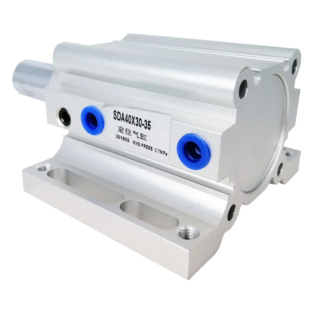 40 * 30 * 25 cylinder positioning cutting machine, automatic seat loading and unloading, cylinder with bracket