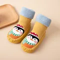 Calcetín de Pingüino Amarillo