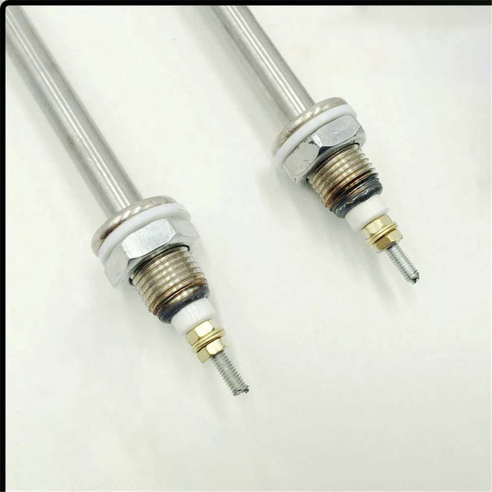 Elemento riscaldante a forma di U tubo di calore elettrico 1KW/1.5KW/2KW tubo di riscaldamento 220V/380V parti scaldabagno elettrico