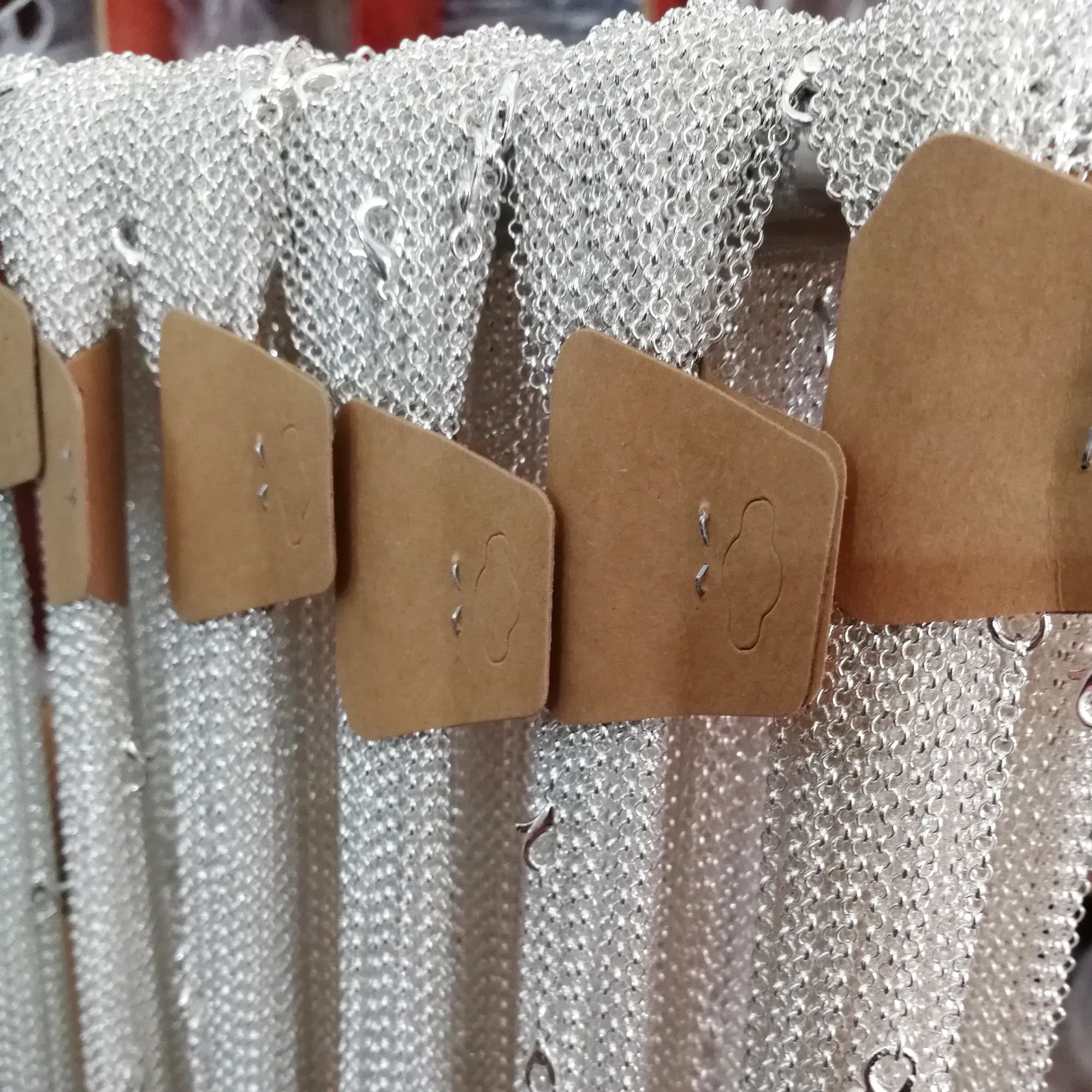 

500 Pieces Rolo Necklace Wholesale Necklace Chain Silver Plated Bronze Copper Chain Necklace for Women Jewelry Making