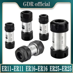 Double-headed ER extension rod motor conversion set ER11 ER16 ER20 ER20 ER25 ER32 Motor Shaft Column Double tool holder collet