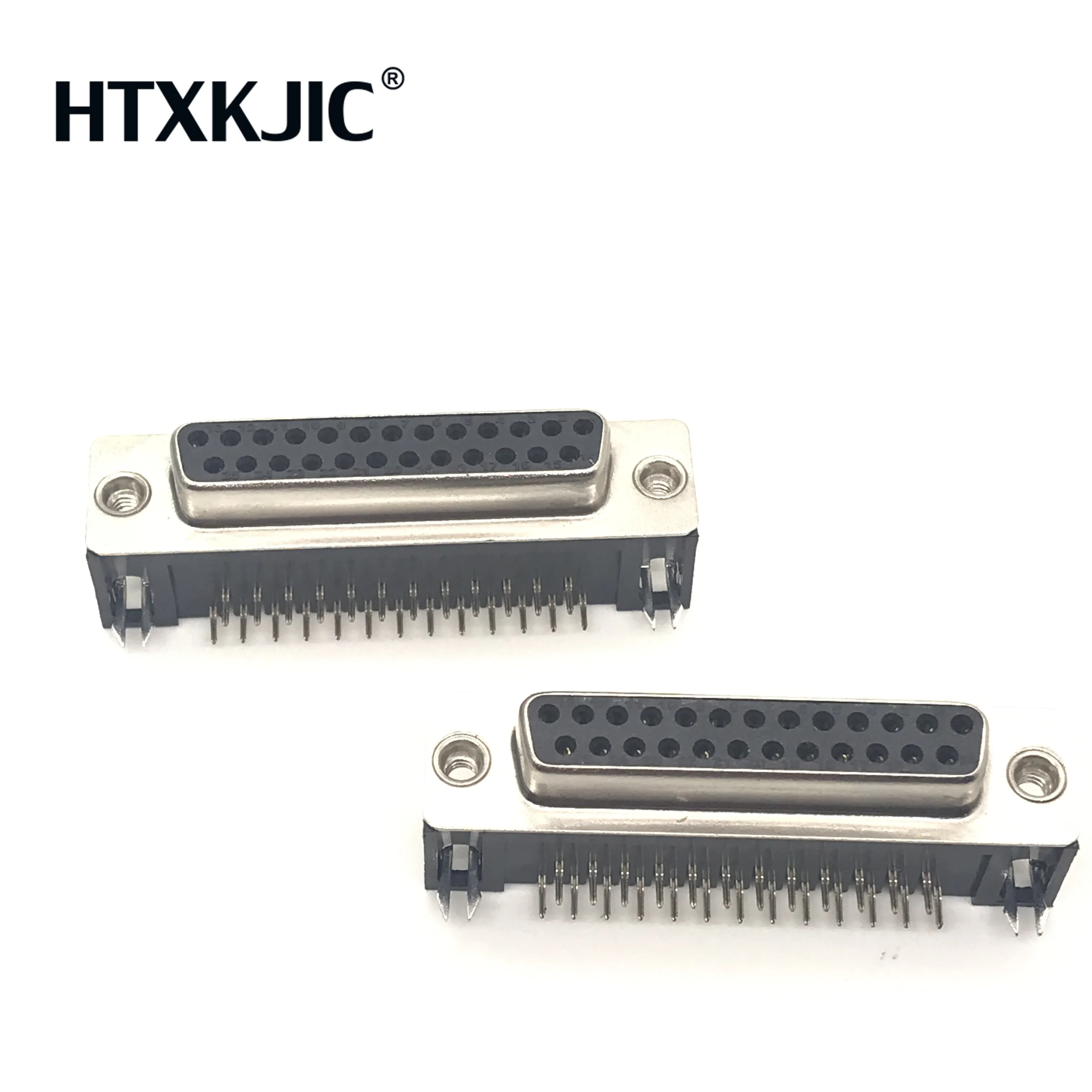 5PCS/LOT D-SUB DB25 DR25 25pins Female plug Solder Type Welding Connector DIY