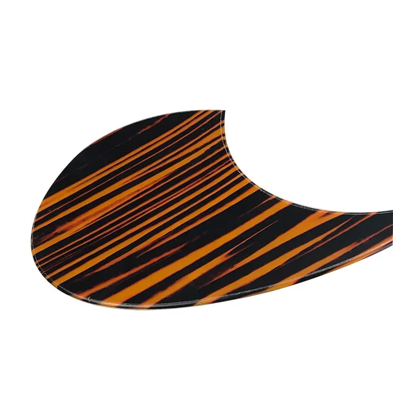 Pleroo Custom Guitar pickgaurd - Great quality OM Acoustic Guitar pick Gaurd Yellow tortoise