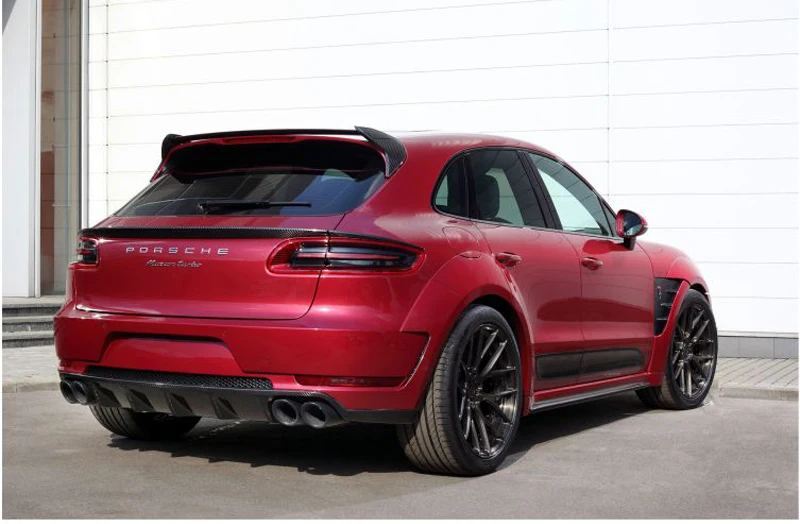 Carbon Surface Spoiler for Porsche Macan Rear Wing 2014 to 2023 Tail Fin Accessories Transform the Style