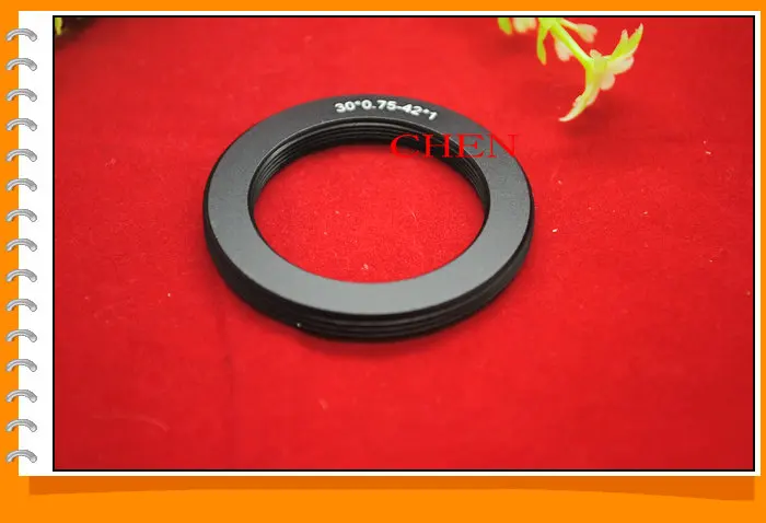 All-tooth ring M30-M42 modified mouth ring, suitable for 30mm * 0.75 Lens Adapter Ring