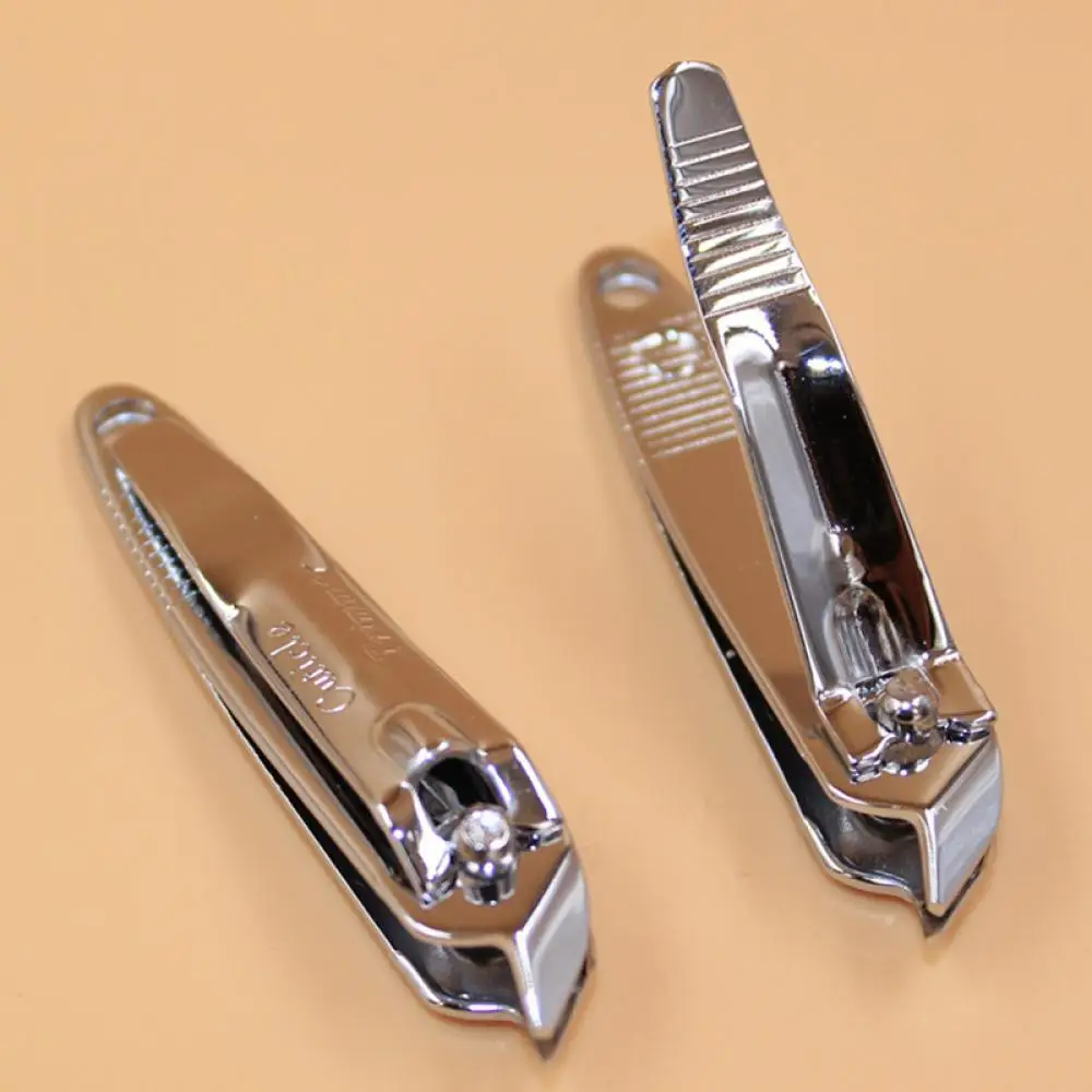 Bevel Stainless Steel Nail Clipper Cutter Fingernail Toenail Scissors Professional Trimmer Toe Nail Clippers Manicure Tools