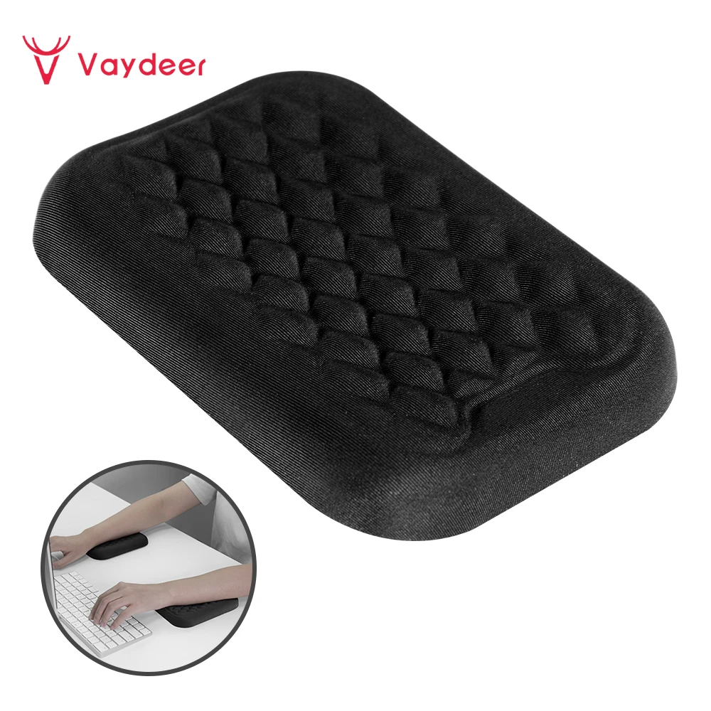 Ergonomic Wrist Rest Pad Armrest Pad Elbow Rest Pad Relief Elbow Pain Computer Armrest Arm Wrist Rest Support Mouse Pad for Desk