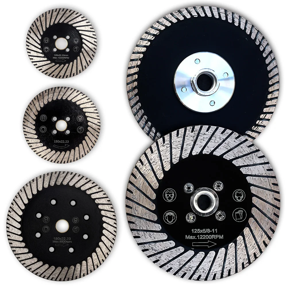 D125mm-180mm diamond cutting blade and grinding wheels for stone with M14 or 5/8-11\' arbor