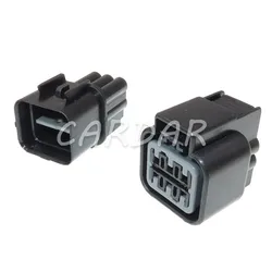 1 Set 6 Pin PB625-06027 Automotive Waterproof LightHold Light Lamp Socket AC Assembly Electronic Connector For KIA Hyundai