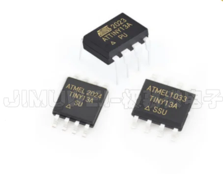 Qixinruite  10 Uds 100% Nuevo  original  ATTINY13A-SU TINY13A-SU SOP8   ATTINY13A-SSU TINY13A-SSU SOP8  ATTINY13A-PU DIP8