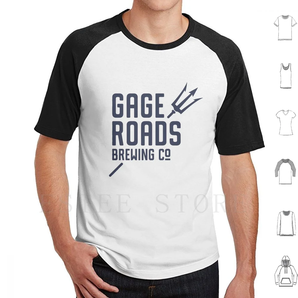 Gage Roads Brewing T Shirt Men Cotton 6xl Gage Roads Brewing Company Western Australia Beer Cider Text Logo Drink Organization