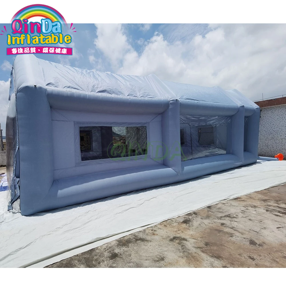 Cheap Inflatable Car Cover Shelter Tent / Portable Garage Car Inflatable Spray Paint Booth Tent