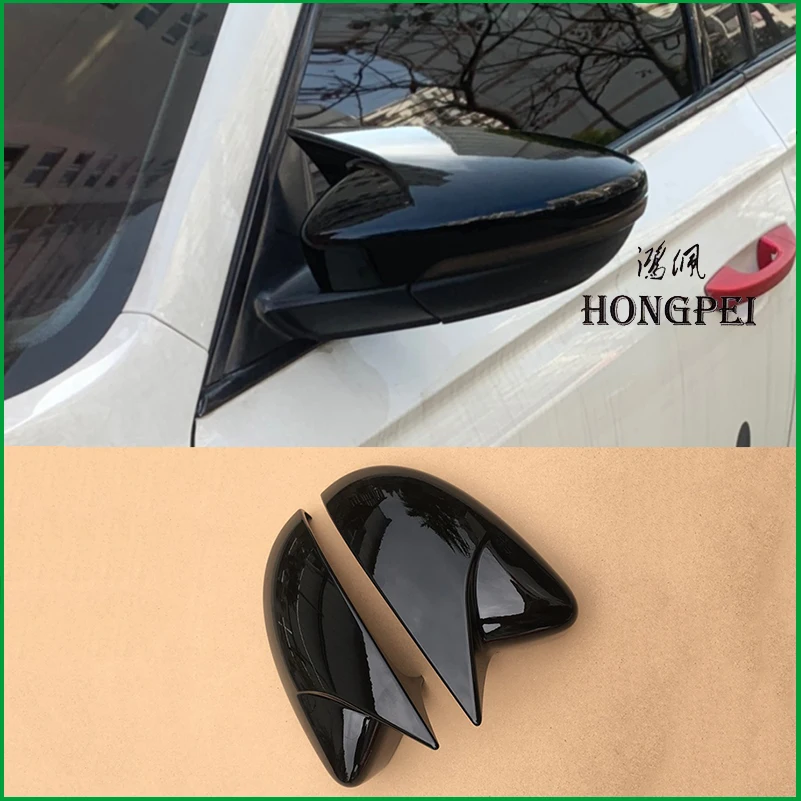 

For Volkswagen VW Jetta MK6 Euro Door Side Wing Rearview mirror Cover Sticker Trim Car Styling Accessories