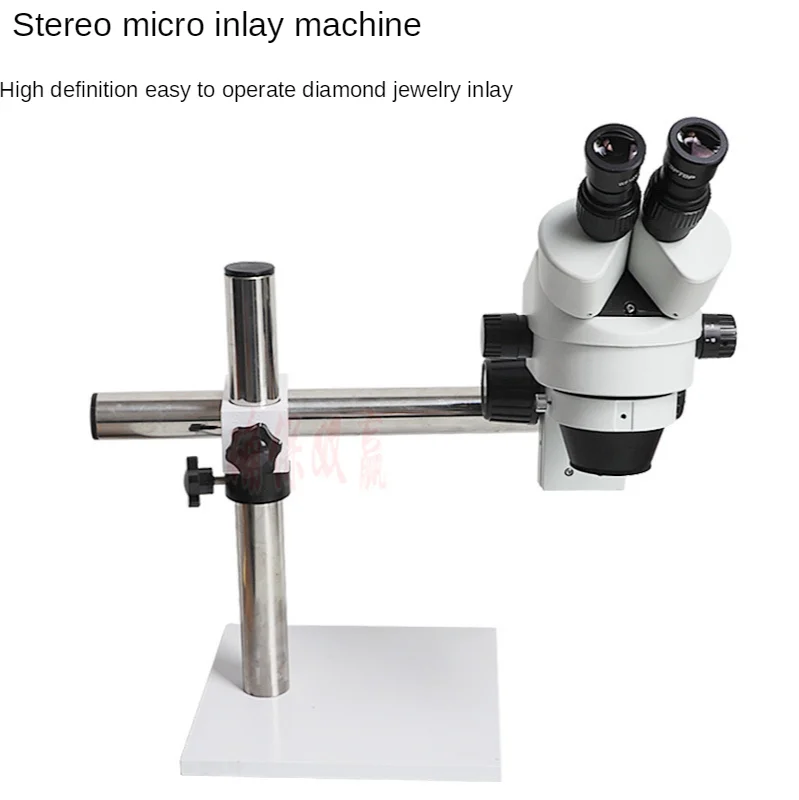 Stereo Microscope Inspection Binocular Inlay Jewelry Maintenance Special Tools