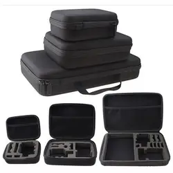 Portable Carry Case Hard Bag Sports Camera Accessory Anti-shock Storage Bag for Go pro Hero 3/4 SJCAM Action Camera