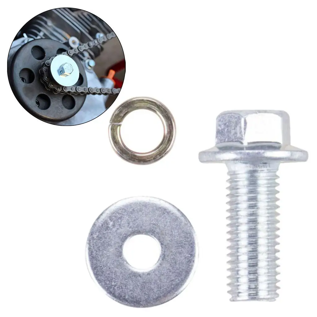 Mini Bike Cart Go Kart Clutch Bolt Kit Grade 5 Clutch Mounting Bolt Assembly for Predator 212cc 97cc