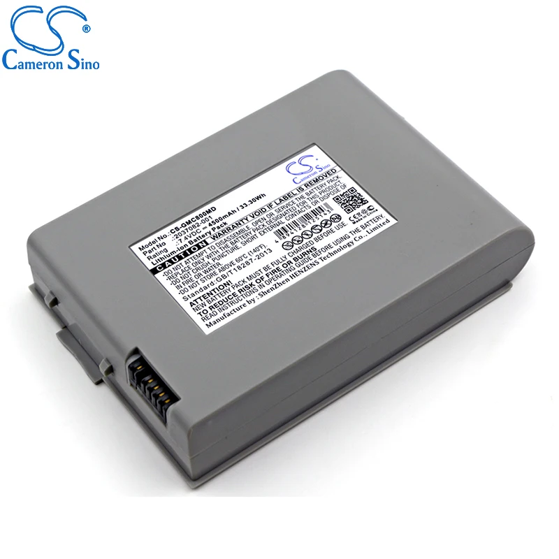 CameronSino 배터리 GE ECG MAC 800 fits GE 2037082-001 2039944-001 M2823-O 의료 교체 배터리 4500mAh/33.30Wh 7.40V