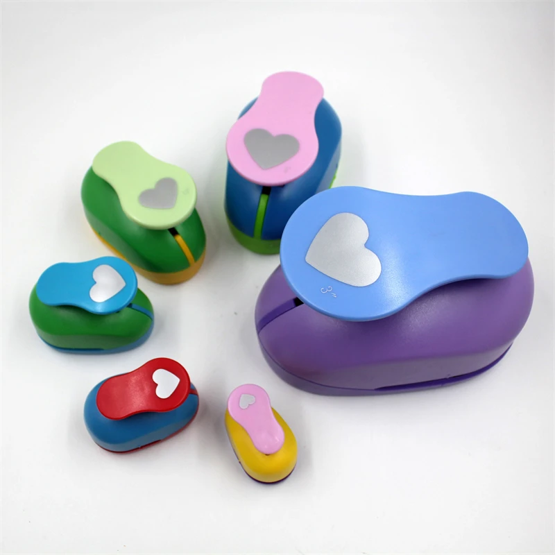 Heart-shaped 9-75mm DIY Embossing Punches Sale Corner Scrapbooking Machine Paper Cutting Craft Hole Punch Rounder Cutter Puncher