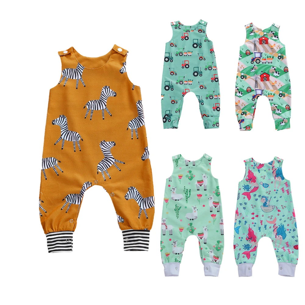 Baby Cotton Summer Romper 1