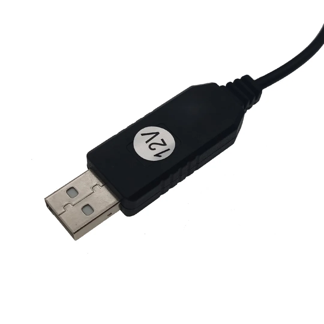 USB Power Boost Line DC 5V To DC 12V Step UP Module USB Converter Adapter Cable 2.1x5.5mm /1.35x5.5mm