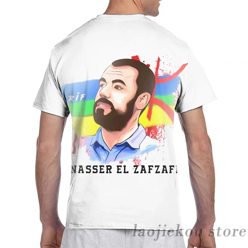 t-shirt of NASSER EL ZAFZAFI rif hirak freedom men T-Shirt women all over print fashion girl t shirt boy tops tees