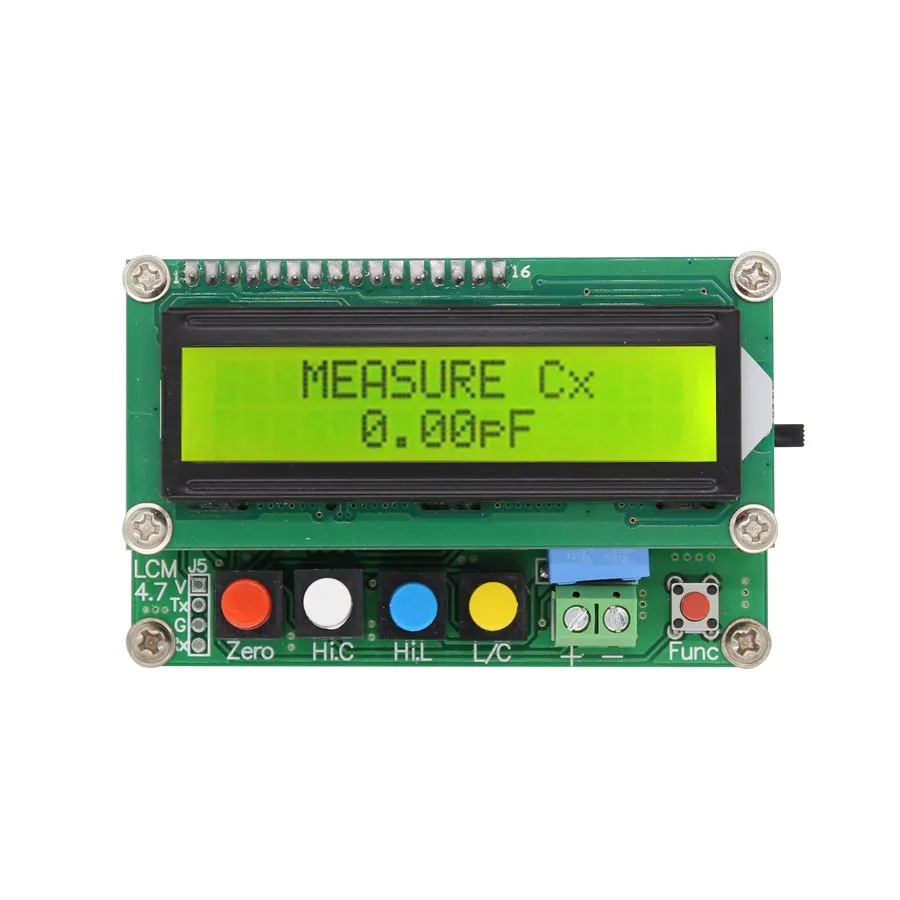 LC-100A 1pF-100mF 1uH-100H High precision digital display capacitance and inductance meter LC Meter