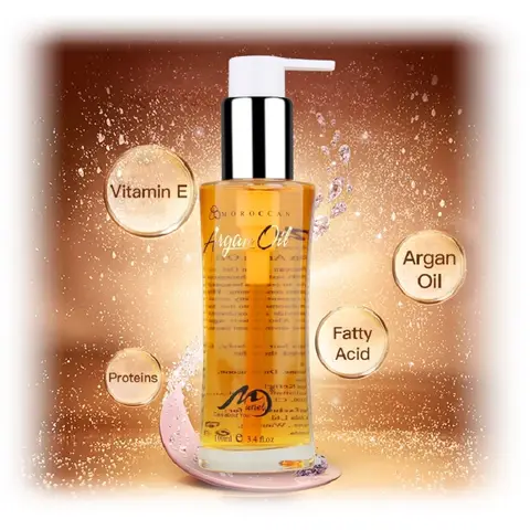 Muriel 헤어 세럼 오일, 영양 수화, 아르간 세럼 오일, 100ml