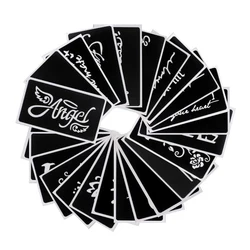 Henna 108 Designs Booklet Multiple Choices Body Paint Airbrush Tattoo Stencils Cute Flower Butterfly Cartoon