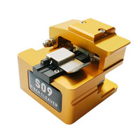 Signal Fire AI-9  AI-8C Fiber Optic Cleaver Optical Fiber Fusion Splicer Cutting Knife Fiber Cutter with Dust Bin S09