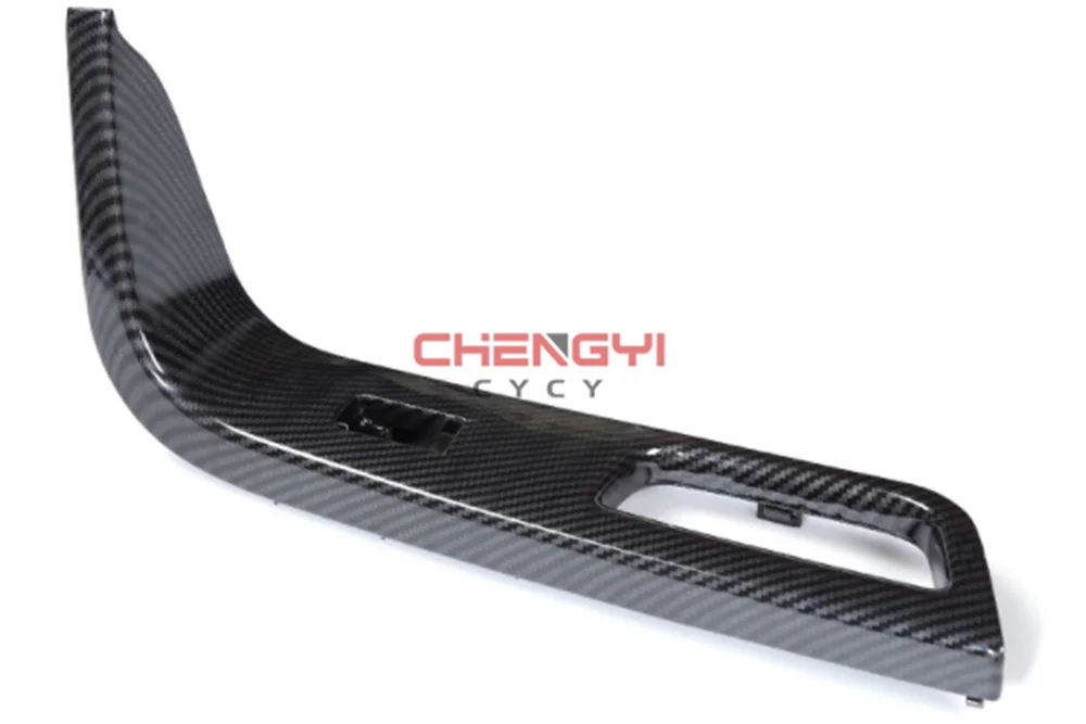 1 Stuk Lhd Windows Switch Cover Voor Lancer Ex Carbon Board Voor Lancer Gt Deur Decoratie Plaat Voor Evo 10 X Mt At Cvt