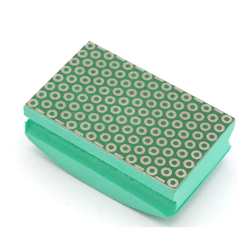 1 pz 55x90mm diamante lucidatura a mano tampone disco abrasivo tamponi abrasivi lucidatura pietra tergicristallo vetro lucido piastrelle di ceramica