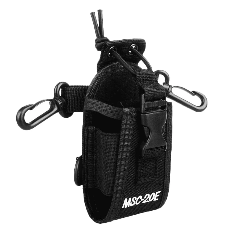 

Nylon Radio Pouch Carry Bag Case, Walkie Talkie, Baofeng UV-5R, UV-82, UV-XR, UV-9R Plus, YAESU TYT, WOUXUN, Mototrola, MSC-20E