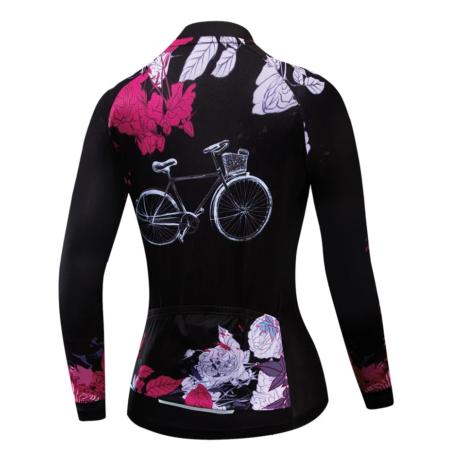 Weimostar Women\'s Cycling Jersey Long Sleeve Bicycle Wear Clothes Maillot Ciclismo Mountain Bike Clothes Female Cycling Clothing