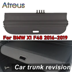 1set Trunk Parcel Shelf Cover for BMW F48 X1 2016 2017 2018 2019 2020 2021 Retractable Rear Racks Spacer Curtain Accessories