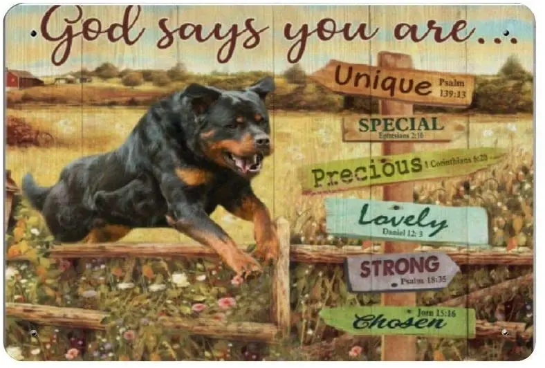 

God says you are. Retro iron signboard, wall decoration, art, dilapidated, elegant gifts, novelty