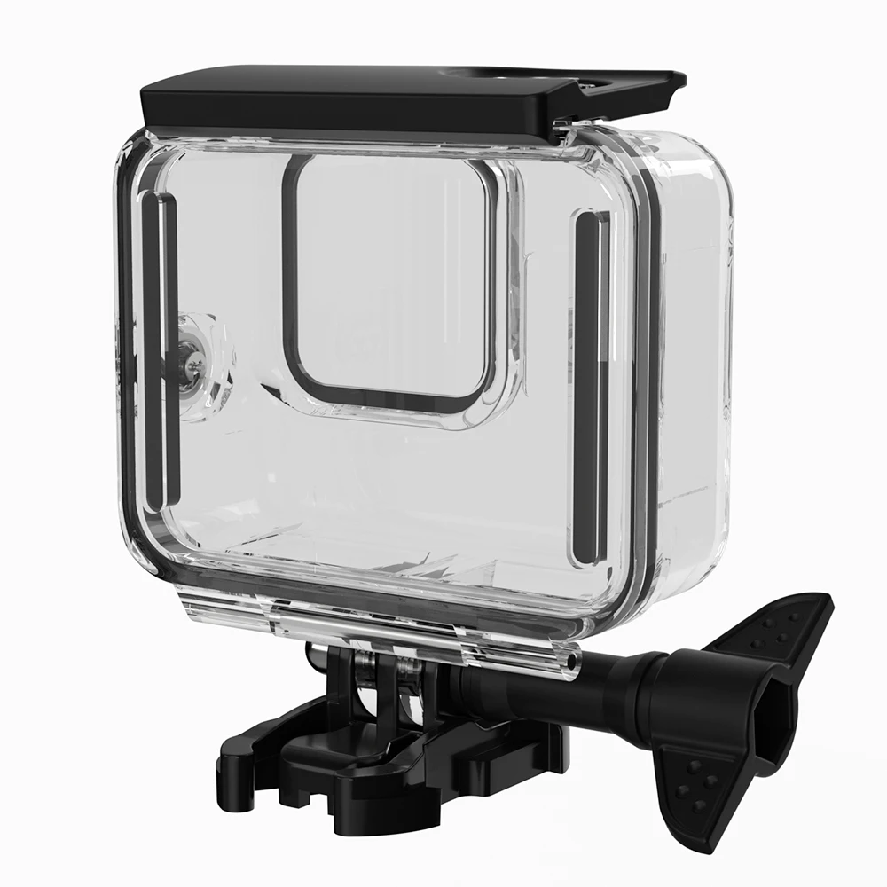 Gopro Hero 8 Sualtı Dalış Kılıfı Koruyucu Kabuk konut Go pro Hero 8 Siyah Su Geçirmez Kutu Kasa Kamera Aksesuarları