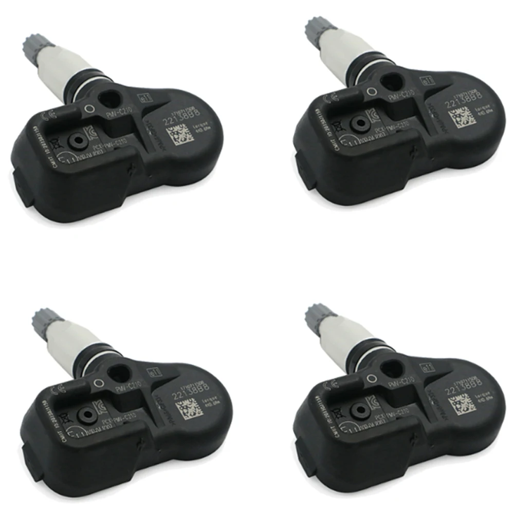 1-4Pcs TPMS dla Toyota RAV4(AX40) 2013 2014 2015 2016 2017 2018 433MHz PMV-C210 TPMS czujnik ciśnienia w oponach 42607-02031