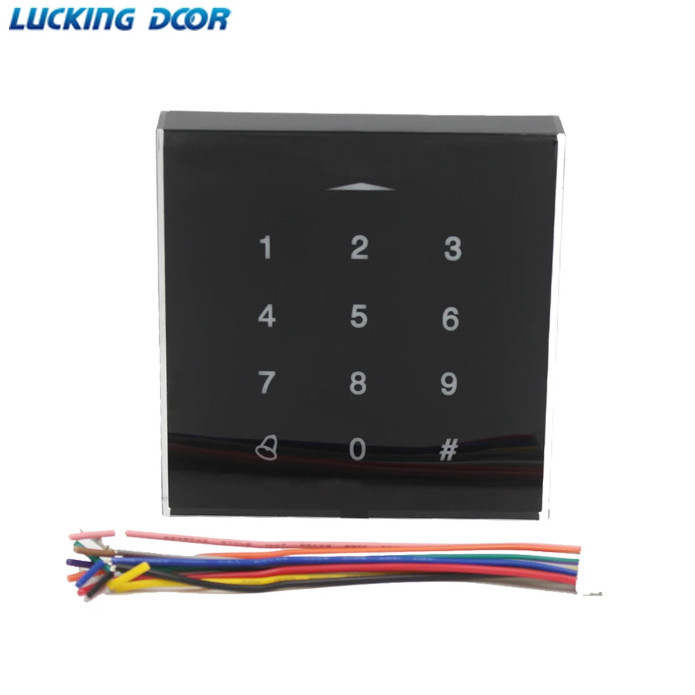 Backlight Touch Access Controler 125khz RFID Card Access Control keypad EM card reader Door Lock opener wiegand 26 output