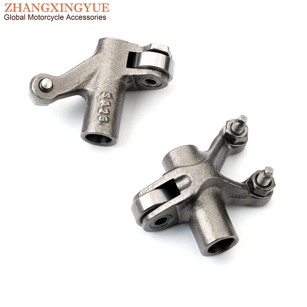 2pc Scooter Rocker Arm For Piaggio FLY 125 Liberty 125cc 3V 4-Stroke 1A003237R 1A003238R